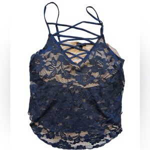 EXPRESS Lace Crop tank top